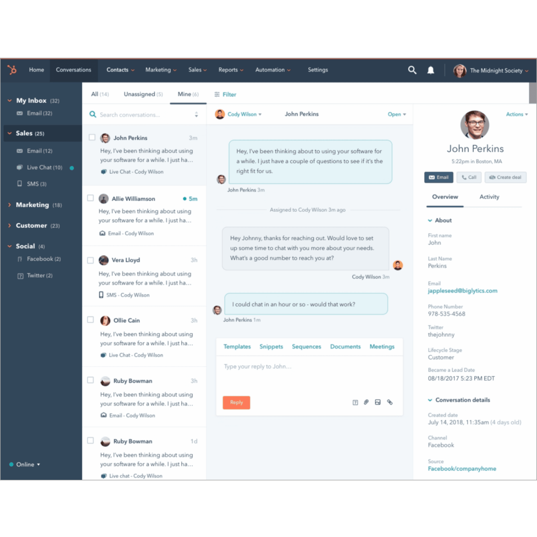 Seamless Collaboration in HubSpot